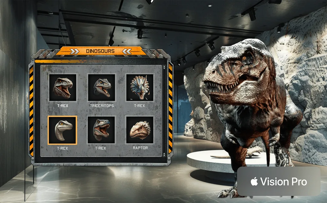 dinosaur land on meta quest